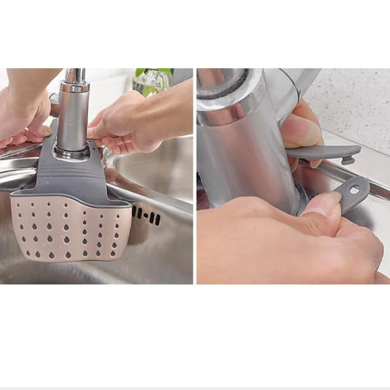 Регулируемый Органайзер губка подвесная корзина для хранения крылом Кухня