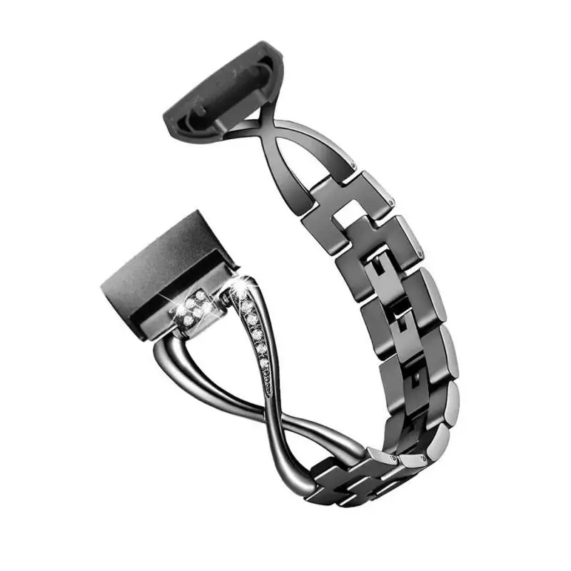 Красочные умные часы браслет ремешок для запястья forFitbit charge 3 с x образным