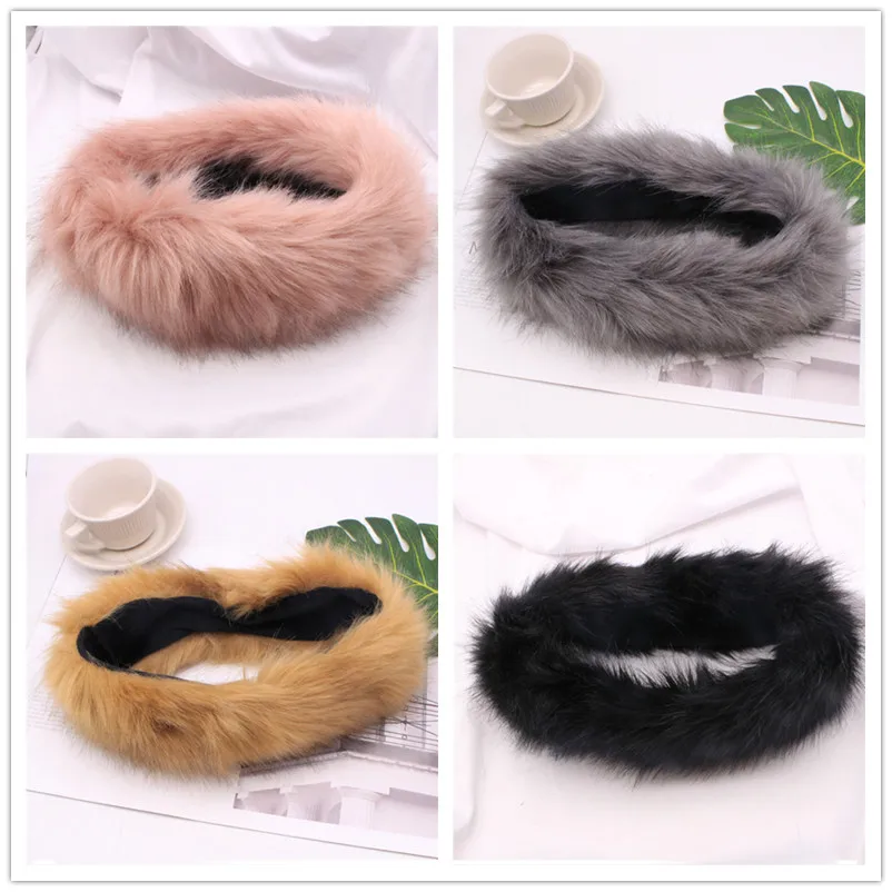 

Европейская и американская мода универсальная теплая повязка для волос зимняя защита для ушей для бега теплые аксессуары для волос