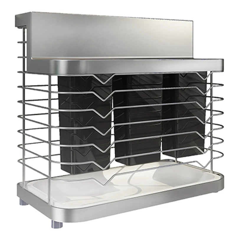 Настенная кухонная стойка из нержавеющей стали 304 держатель для ножей коробка