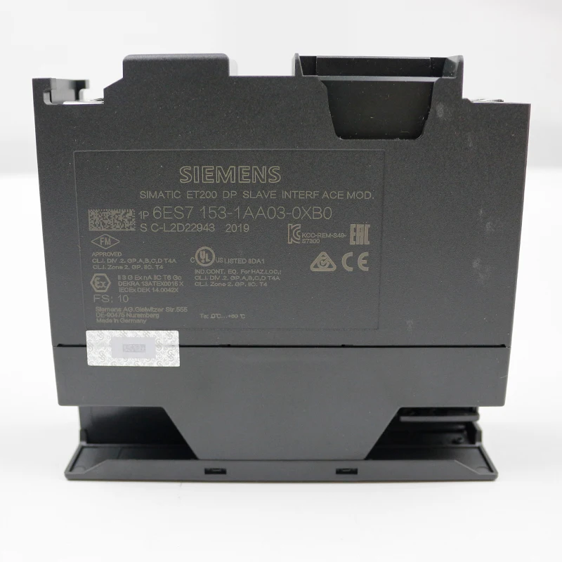 

Интерфейсный модуль 6ES7153-1AA03-0XB0 интерфейс подключен к IM 153-1 для ET 200M 6ES7972-0BA12-0XA0 6ES7972-0BA42-0XA0