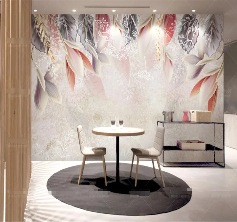 Большие Настенные обои на заказ для украшения дома модные ретро с ручной