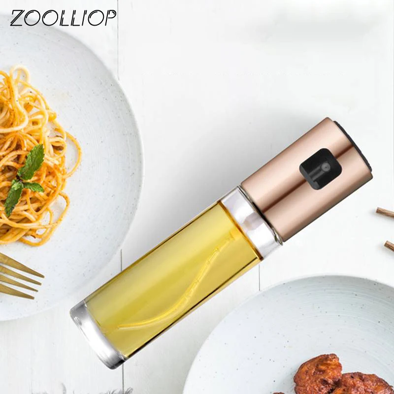Стеклянный пищевой распылитель для масла кухонный масло выпечки