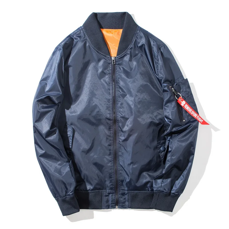 Мужские куртки PORT & LOTUS Повседневная бейсбольная приталенная куртка бомбер с