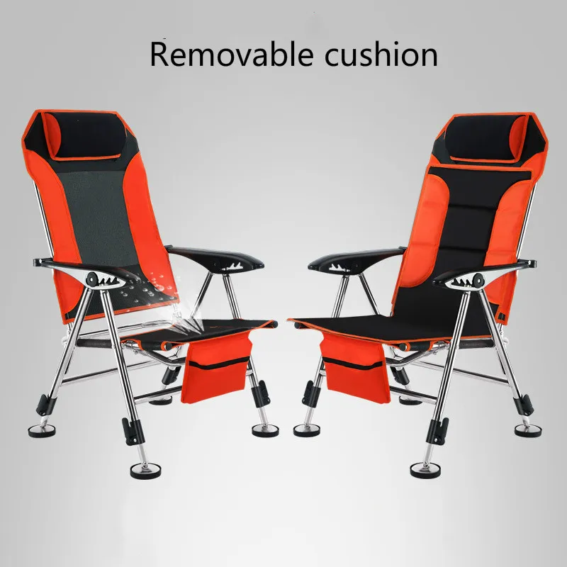 Складные наборы рыболовных стульев Многофункциональный походный уличный стул