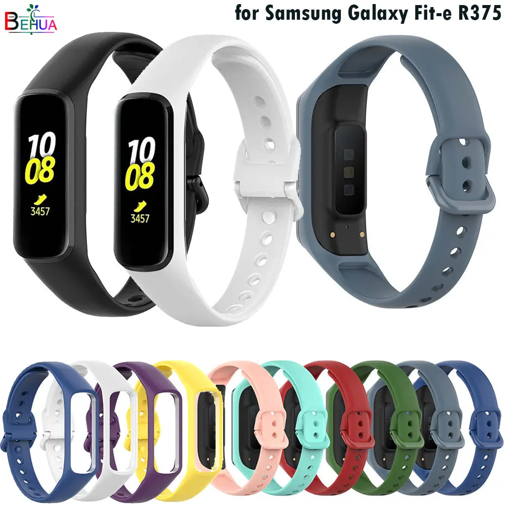 Силиконовый ремешок BEHUA для Samsung Galaxy Fit e R375 fit сменный спортивный браслет смарт