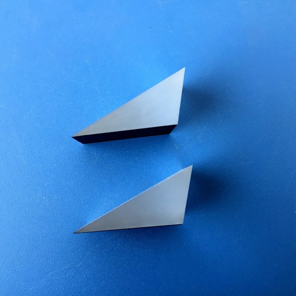 Треугольная призма обработки заводского стекла под заказ 97 5 градусов лазерное