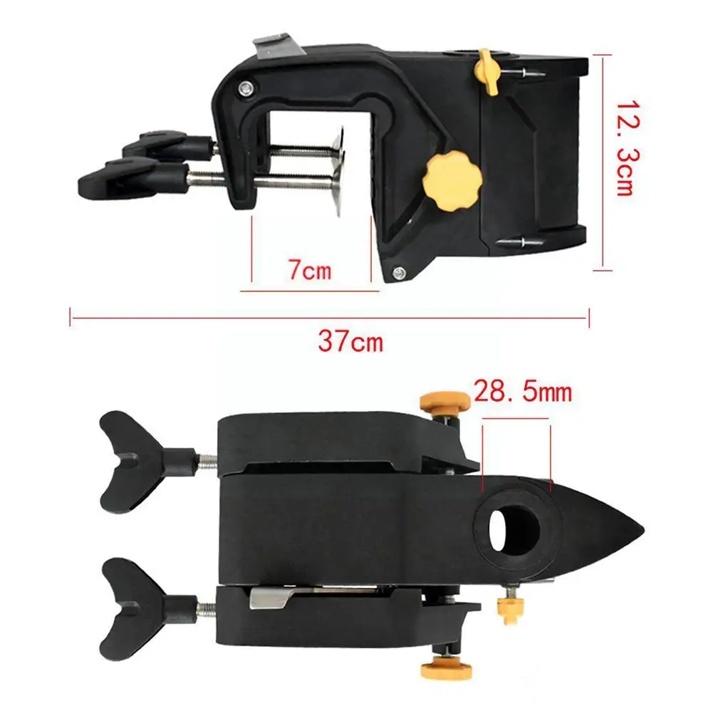 

Kayak Motor Bracket Pneumatic Inflatable Boat Canoe Clamp Hanger S1B3