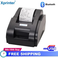 thermal receipt printer 58mm pos printer bluetooth usb for mobile phone android ios windows for supermarket and store