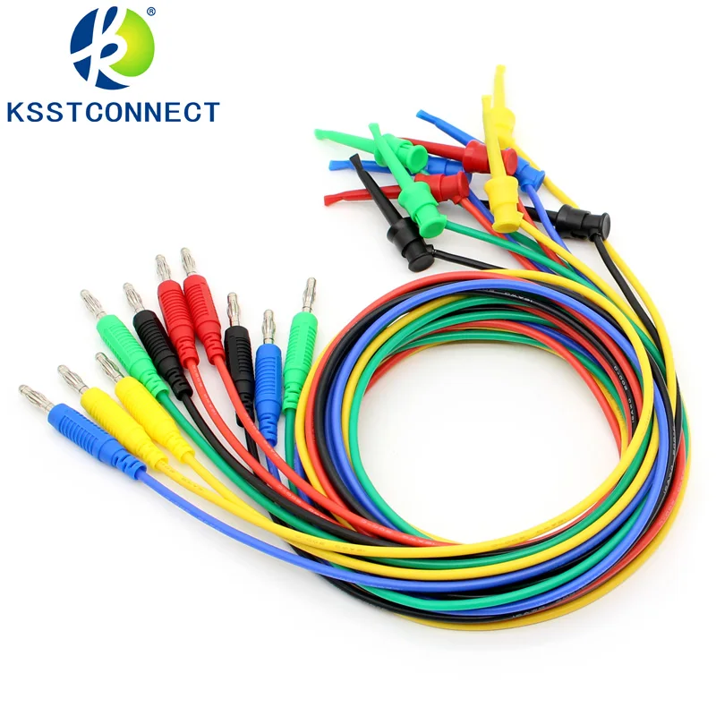 Высококачественный гибкий силиконовый кабель TL520 16 AWG1 27 мм2 4 мм без кожуха вилка