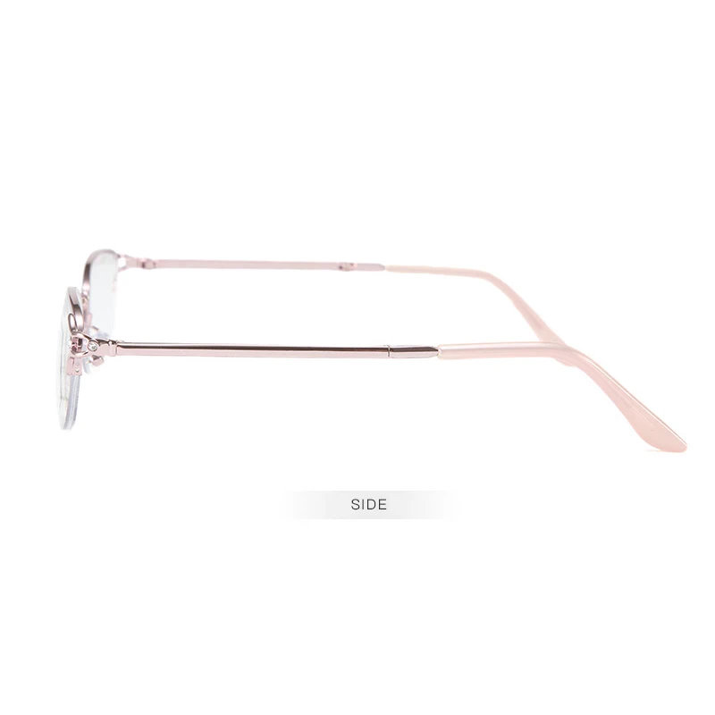 Розовые складывающиеся прогрессивные Мультифокальные очки для чтения мужские