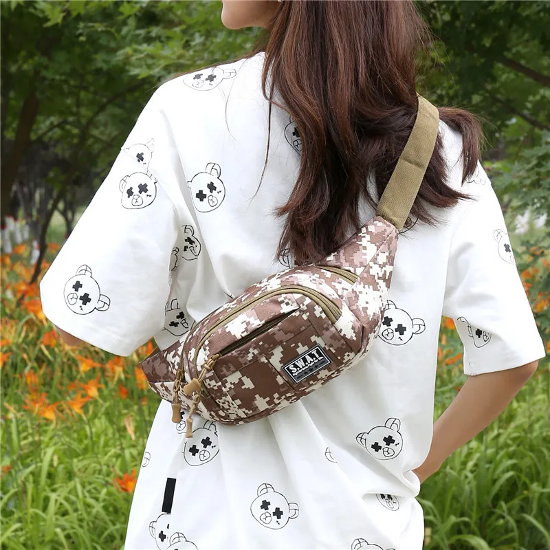 Поясная Сумка для женщин забавная бананка из ткани Оксфорд мужчин и модный