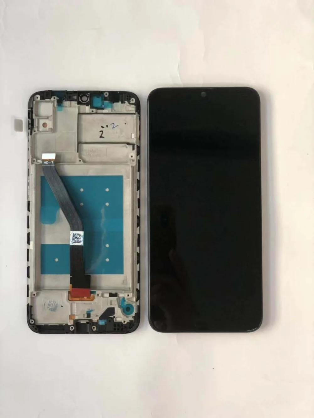 6,09 '' ЖК-экран для huawei Honor 8A JAT-L29 ЖК-дисплей кодирующий преобразователь сенсорного экрана в сборе+ рамка+ Инструменты+ стеклянная пленка