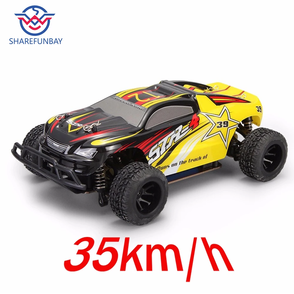 WL A222 1:24 четыре колеса RC автомобиля 2 4G дистанционного управления скорость desert