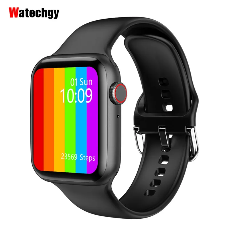 

Смарт-часы 2020 IWO W26 Series 6, часы 6, экран 1,75 дюйма, ЭКГ, Bluetooth, звонки, Смарт-часы для мужчин и женщин, спортивные часы PK IWO 14 Pro