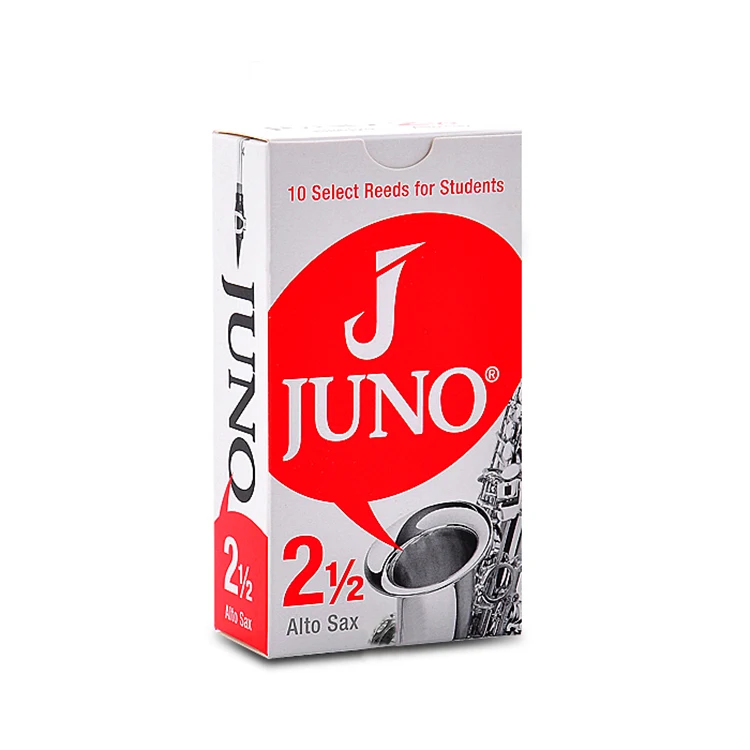 Для Juno трости для альт-саксофона трость для Vandoren саксофон тростник Классический Поп саксофон тростник для альт Eb Саксофон - Цвет: Thickness 2 and half