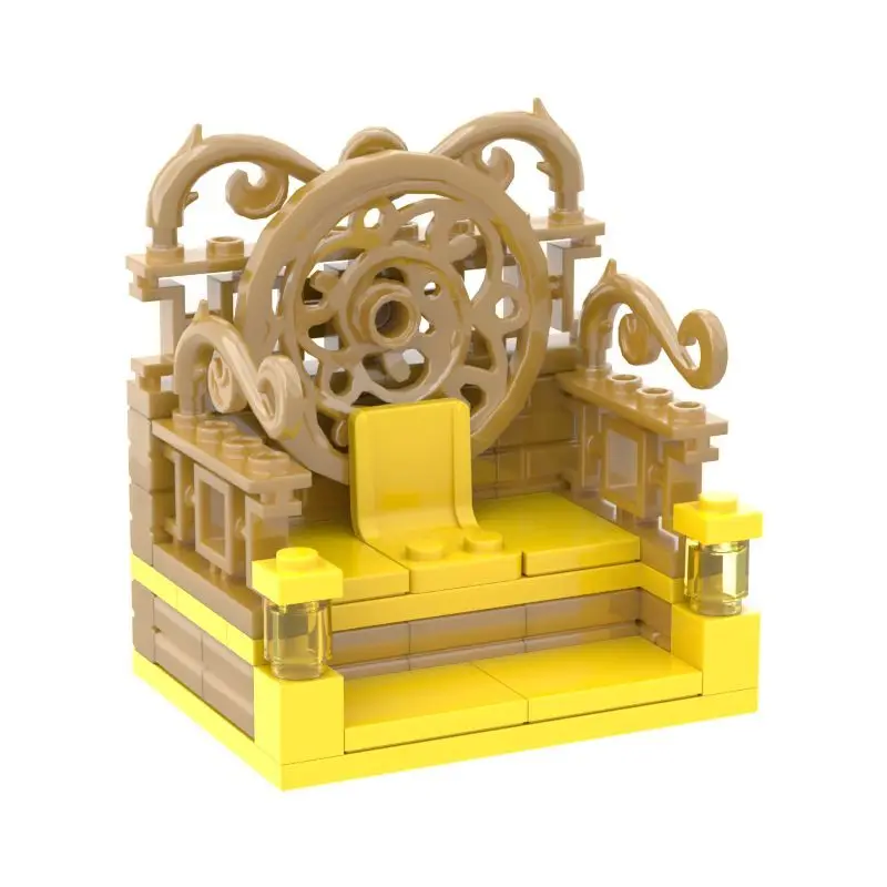 Конструктор MOC для солдат средневековые аксессуары Древний китайский император