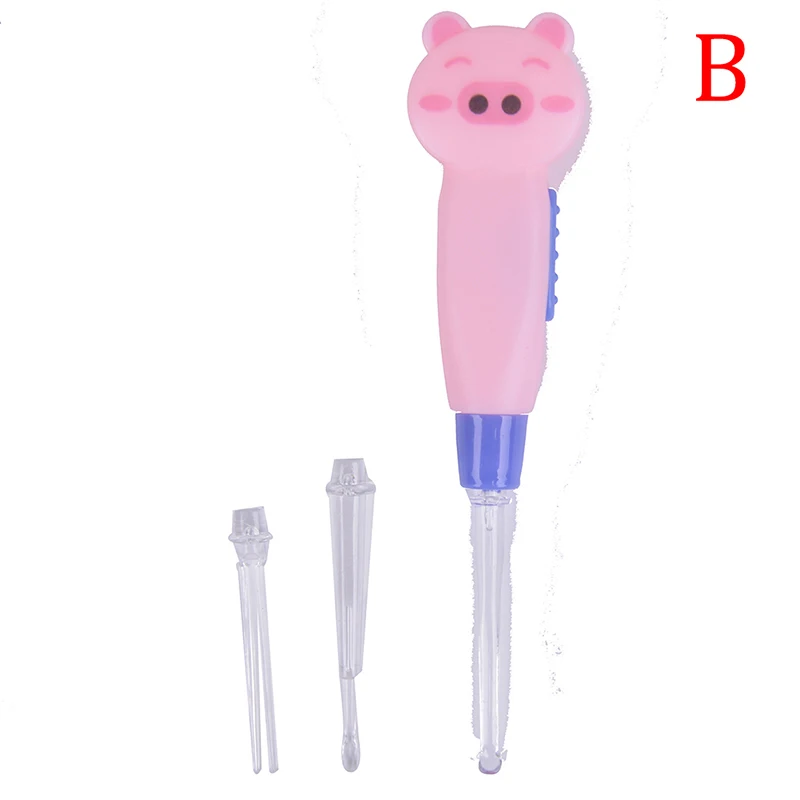 Мультяшный светодиодный фонарик воск для ушей очиститель инструмент ухода за