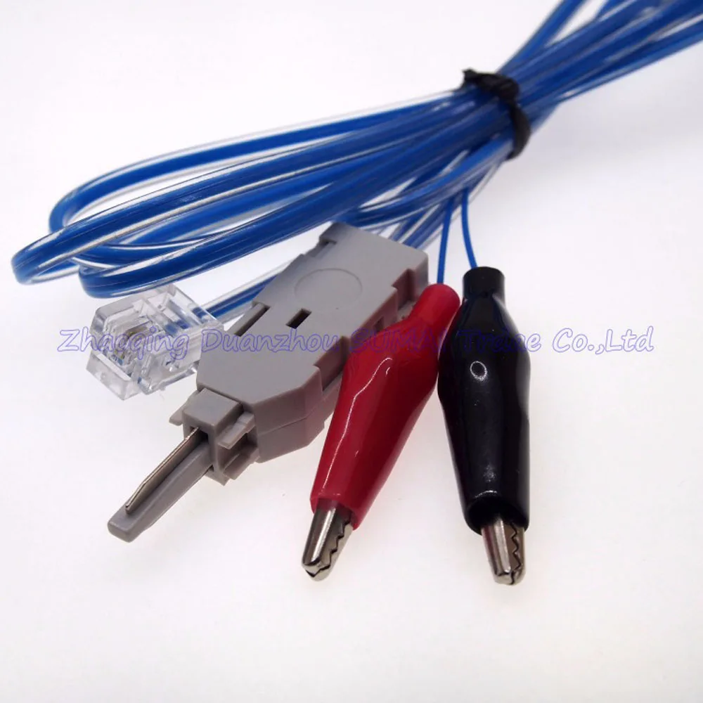 3 порта для телефона/телефона профессиональная тестовая линия RJ11 тестовый зажим