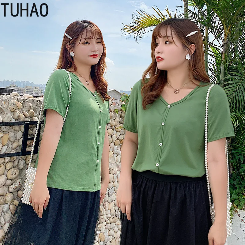 Женская Сексуальная Блузка TUHAO летняя элегантная офисная блузка большого
