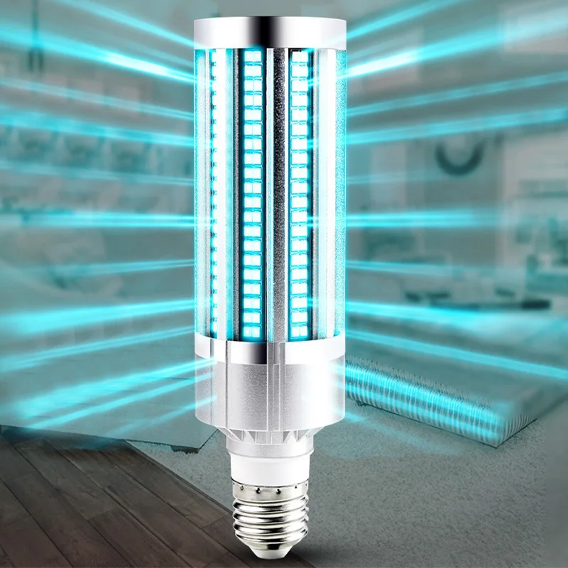 

60W UV Germicidal Sterilizer Lamp E27 LED UV Light Bulbs for Home Bedroom ND998