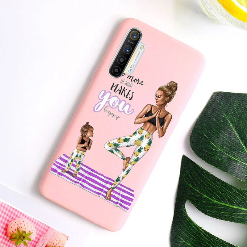 Для Oppo A9 A5 2020 A31 A91 A92S A1k A52 A72 A92 силиконовый чехол для мамы и ребенка Realme X50 6 Pro 5 Reno 4 3