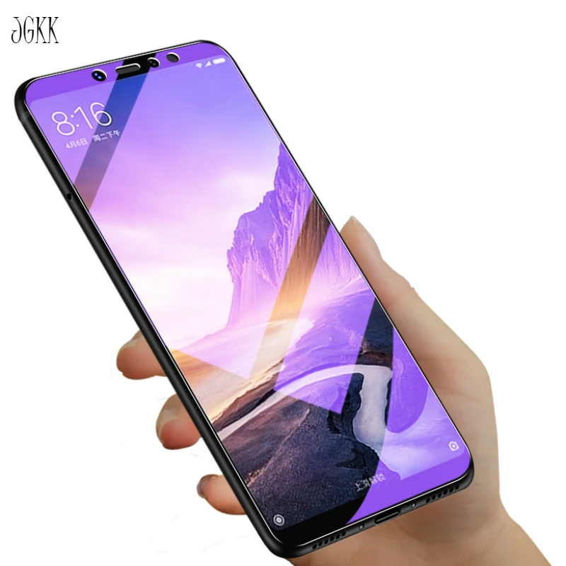 JGKK Anti Blue Ray протектор экрана из закаленного стекла для Xiaomi Mi Max 3 Max2 Mix 2S Mix2 микс Mix3 5G