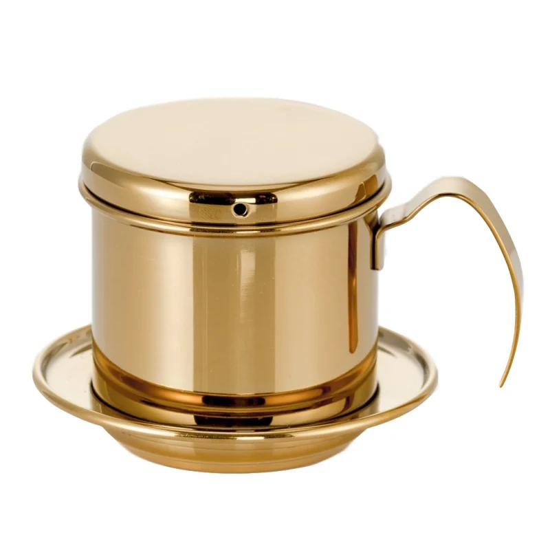 1 комплект Портативный Нержавеющая сталь Кофе капельного фильтра чайник для