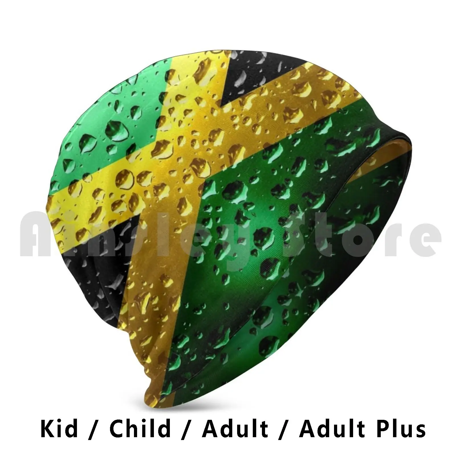 Флаг Ямайки-капли для дождя шапочки пуловер Кепка удобные страны нации