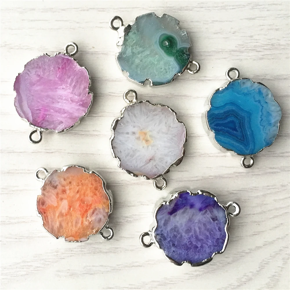 Новинка лидер продаж! Подвеска из натурального камня в виде кусочка агата