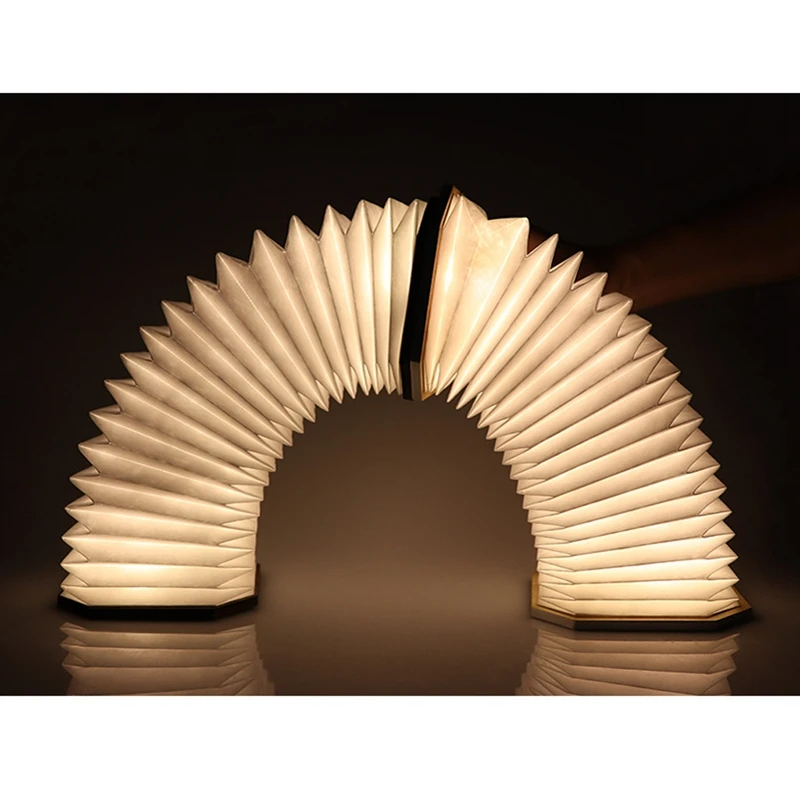 Светодиодный светильник-книжка + usb-кабель складной перезаряжаемый светодиодный