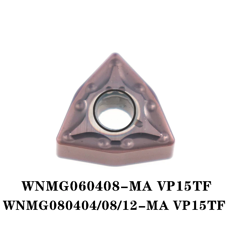 

100% оригинал WNMG WNMG060408 MA VP15TF WNMG080404 MA WNMG080408 MA WNMG080412 10 шт. токарный станок с ЧПУ вставки карбида качества
