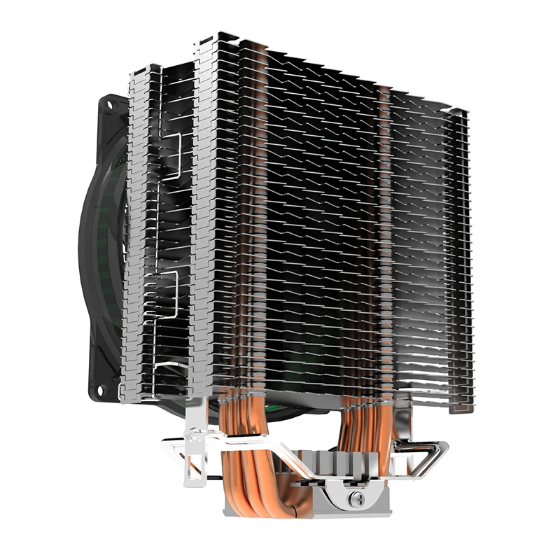 Pccooler X4 4 Heatpipe CPU кулер 120 мм синий светодиодный PWM тихий вентилятор для Intel 775 1155 1156