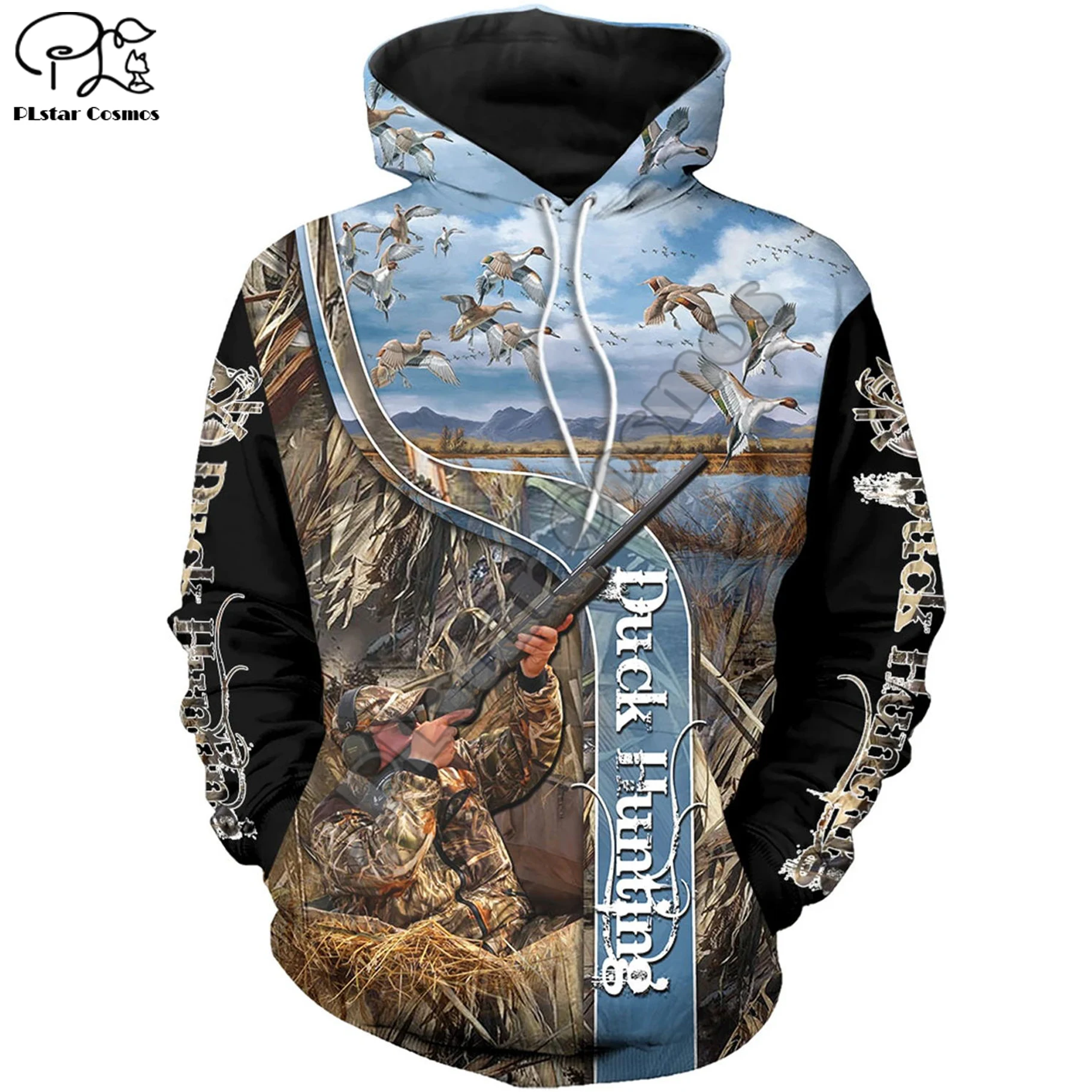 Толстовка унисекс на молнии с капюшоном и 3D-принтом | Мужская одежда