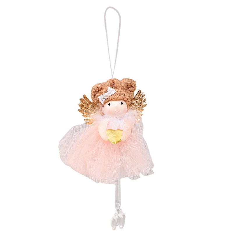 

Christmas Plush Angel Girl Boy Dolls Xmas Tree Ornament Natal Noel Deco Christmas Decorations For Home New Year 2021 Kids Gift