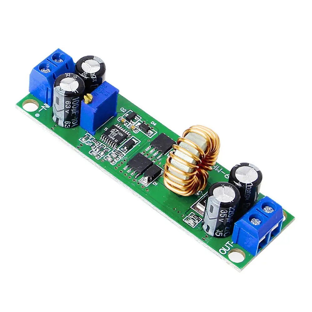 Регулируемый 10A dc-dc 60V 48V 36V 24V 6,5 V до 30V 24V 12V 3V автомобильный понижающий преобразователь зарядное устройство регулятор напряжения Модуль
