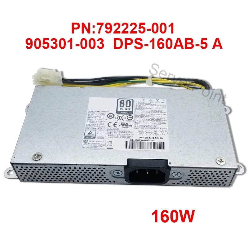 

Genuine new for 792225-001 792199-001 905301-003 DPS-160AB-5 A AIO ELITE 800 G2 160W POWER SUPPLY Well Tested Working