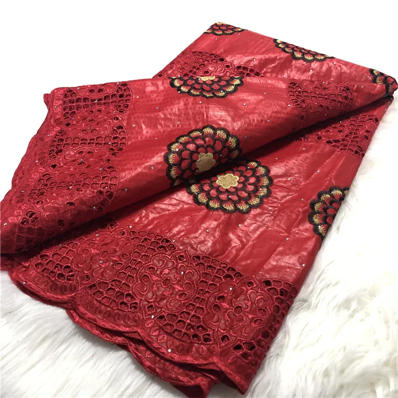 

Парфюмированная кружевная ткань Bazin Riche с дырками, вышитая ткань Bazin brocade из хлопка, африканская кружевная ткань Bazin Brode для женского платья