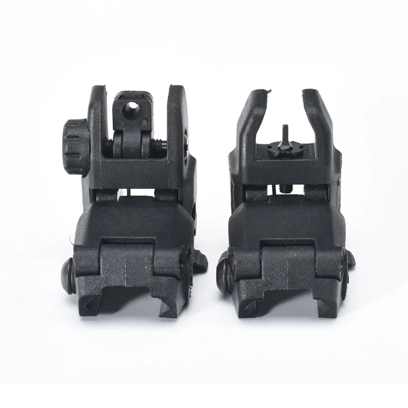 20MM Rail Gen1 Tactical Folding Front &amp Rear Set Flip Up Backup Sights BUIS | Спорт и развлечения