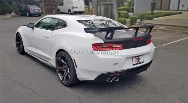 Для 2016 2017 2018 2019 Chevrolet Camaro ZL1 1LE стиль углеродное волокно задний спойлер на крыло
