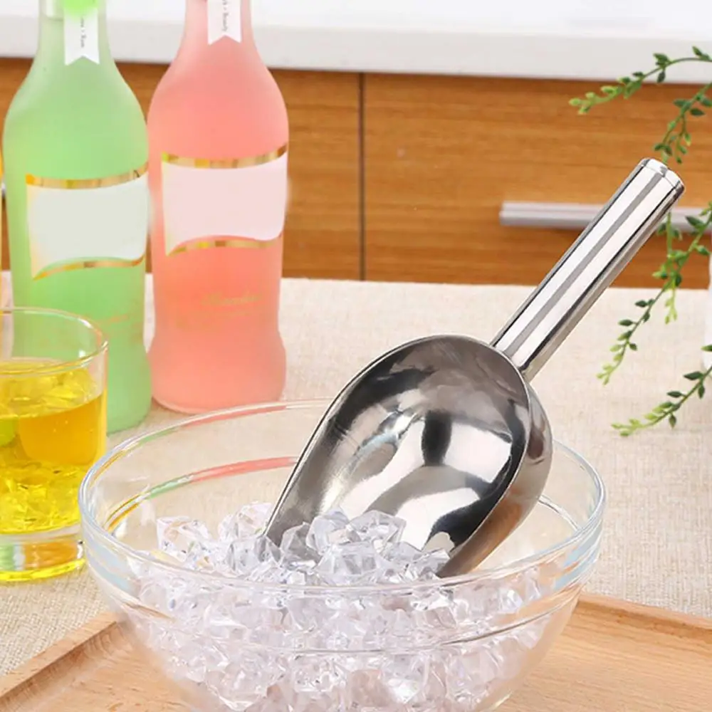 Behogar 2 шт./компл. 8 дюймов Нержавеющая сталь Круглый Бар паб дома кубики льда