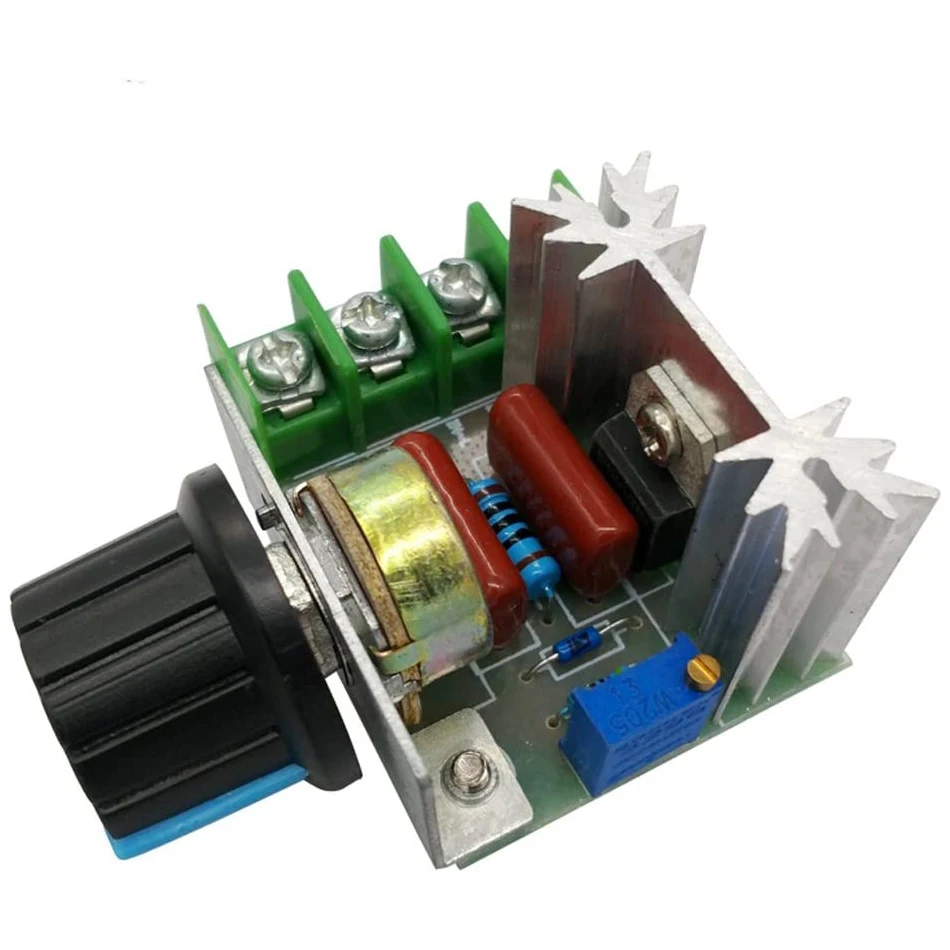 Регулятор Скорости Вращения Электродвигателя переменного тока PWM 2000 Вт