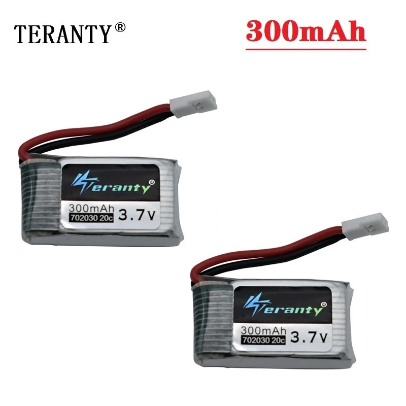 Аккумулятор lipo 3 7 в 300 мАч для квадрокоптера E55 FQ777 FQ17W DFD F180 FY530 U816 U830 запасная часть