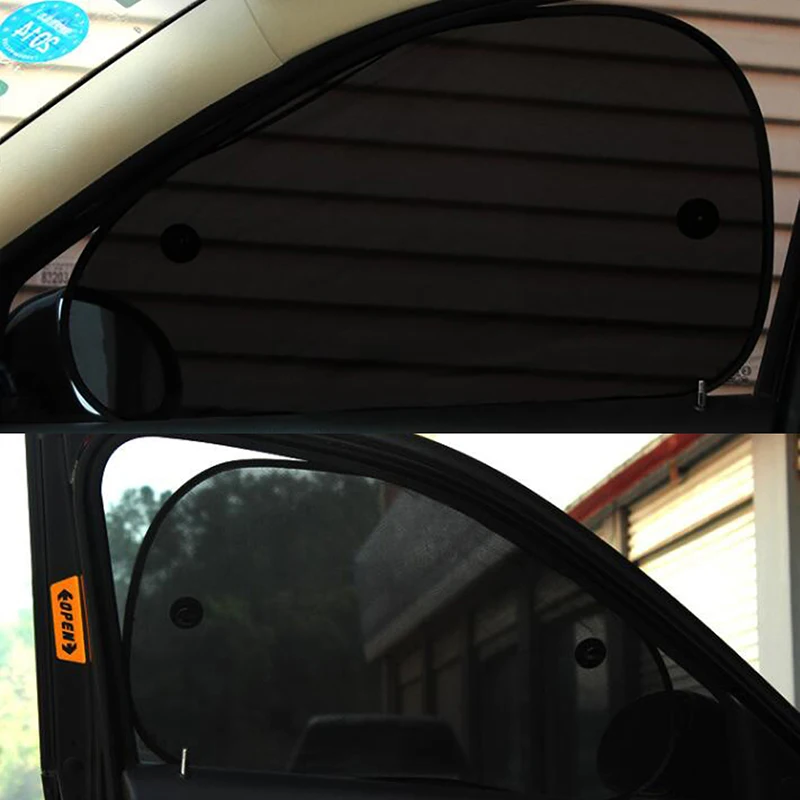 Солнцезащитный козырек для автомобиля сетка от солнца на боковое окно 2 шт. |