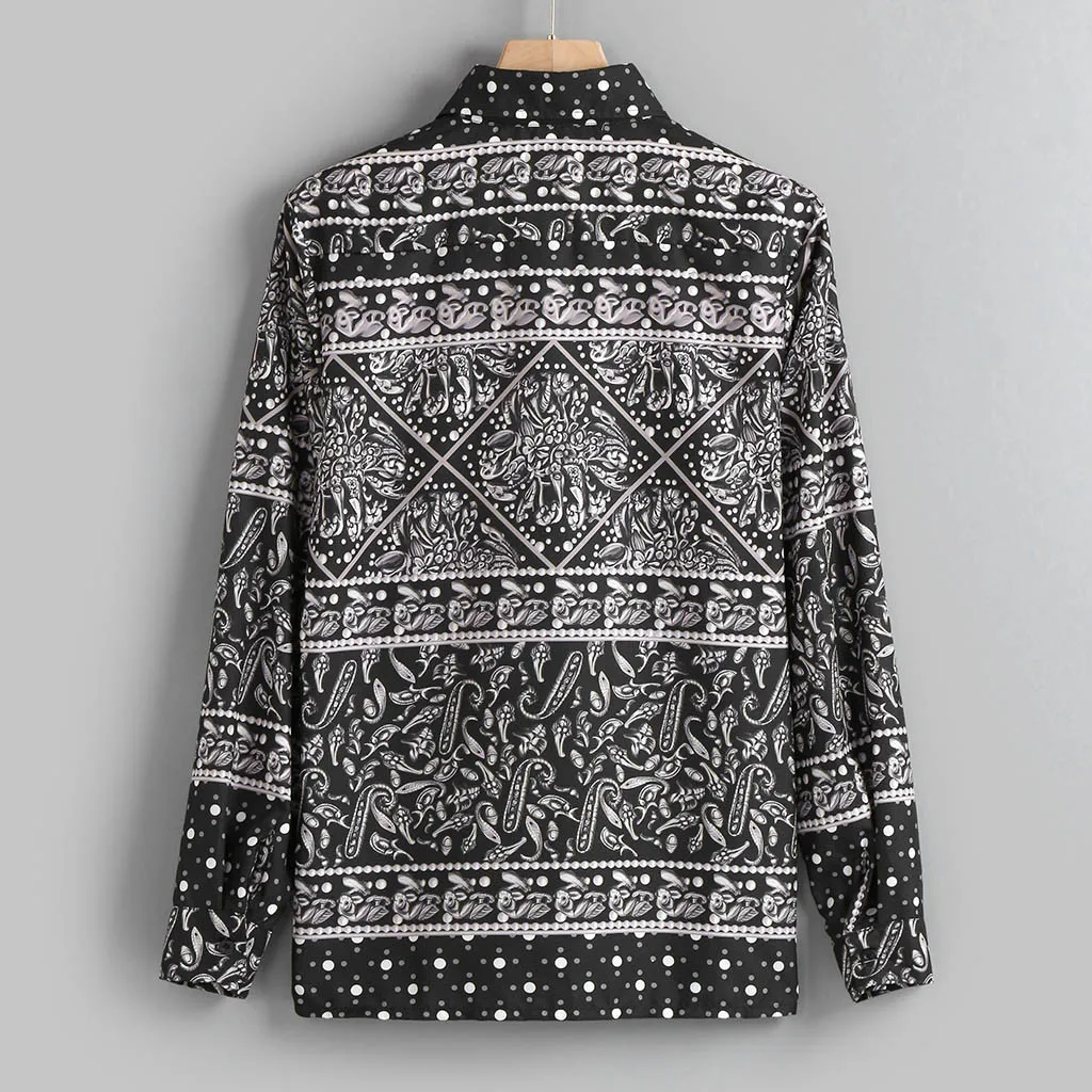 Новые мужские модные рубашки осенние повседневные пляжный костюм с длинным