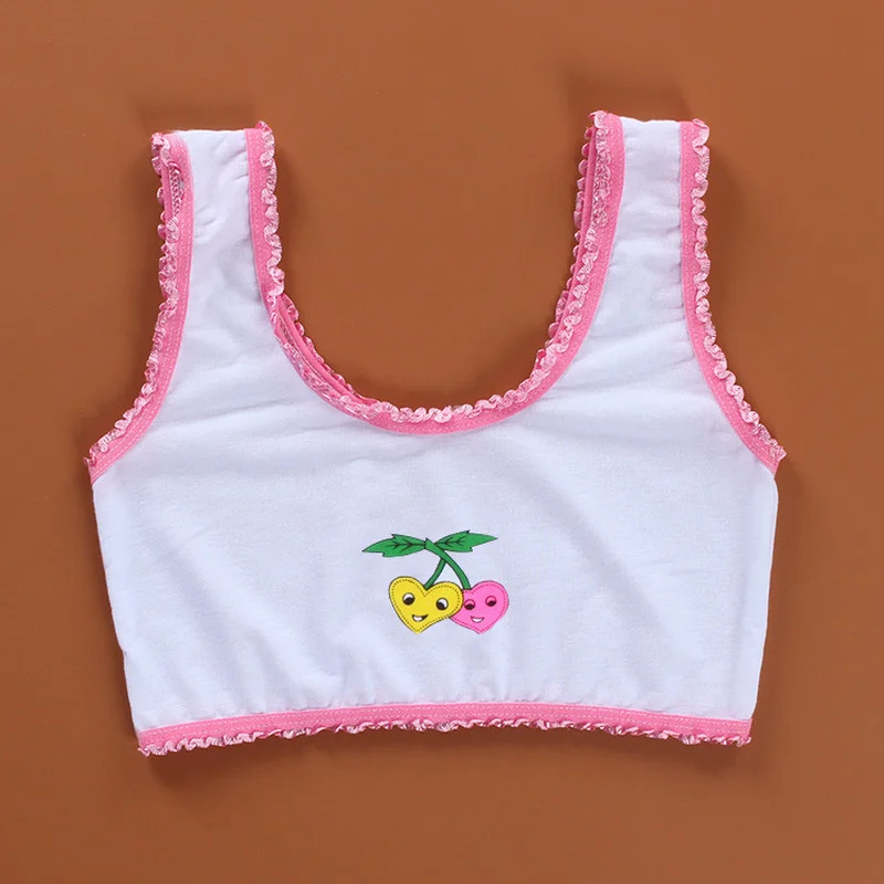 

3 шт./лот подростков Бюстгальтер, Детский жилет для девочек, нижнее белье, бюстгальтеры из хлопка/спандекс для девочек-подростков; Спортивны...