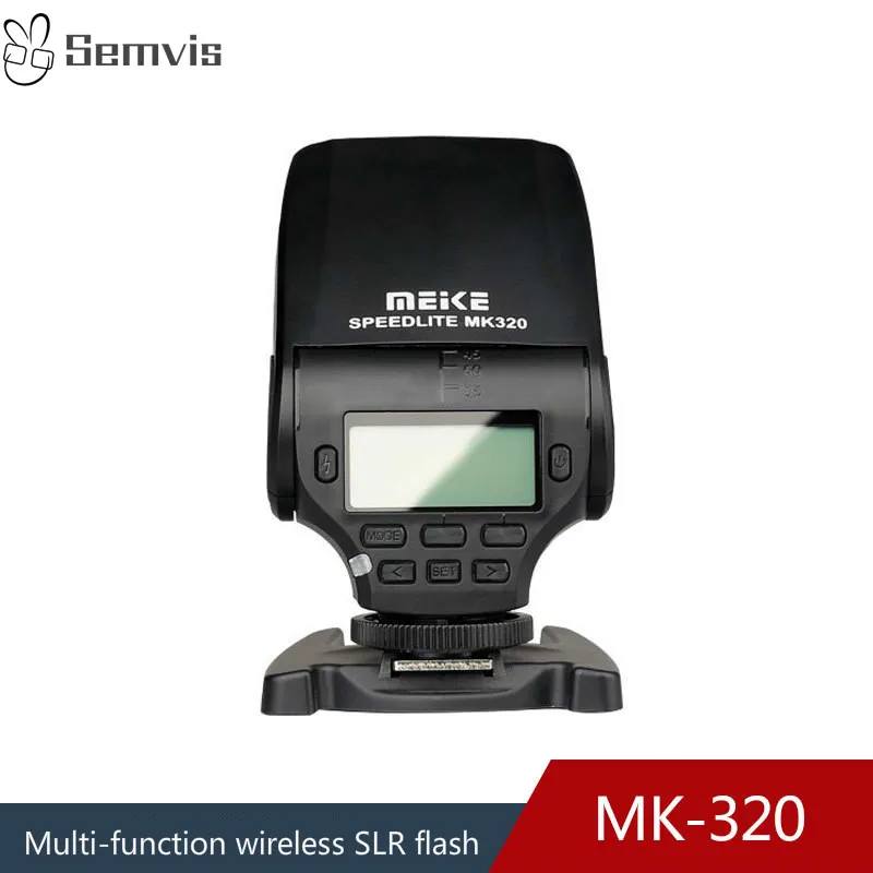 Photography Meike Camera Flashes MK320-P M4/3 Flash TTL Mini Flash Camera Photography