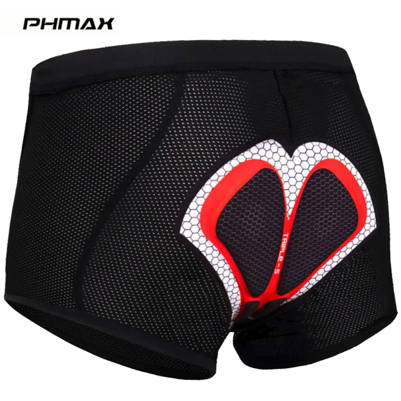 Велосипедное нижнее белье PHMAX 5D с гелевыми вставками велосипедные шорты для