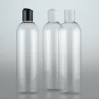 Прозрачная пластиковая бутылка с верхней крышкой, 400 мл X 20 дисков, пустой контейнер для косметического шампуня, жидкого мыла, лосьона, бутылочки для эфирного масла для домашних животных