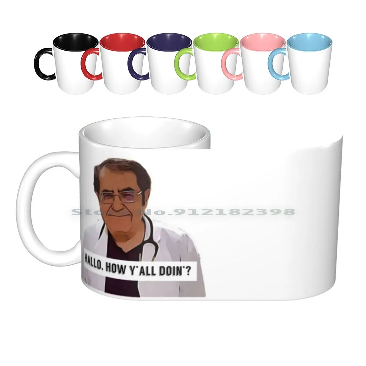 

Dr. Now-Hallo , How Ya All Doin, цифровые керамические кружки, кофейные чашки, кружка для молока и чая, теперь доктор Доктор My 600 Lbs Life My
